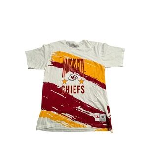 Used Mitchell & Ness Womens Kansas City Chiefs Tshirt Size XL Excellent Cond